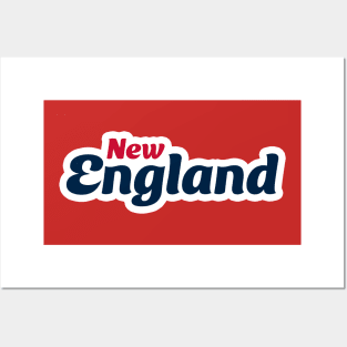 New England - 70's Vibes Posters and Art